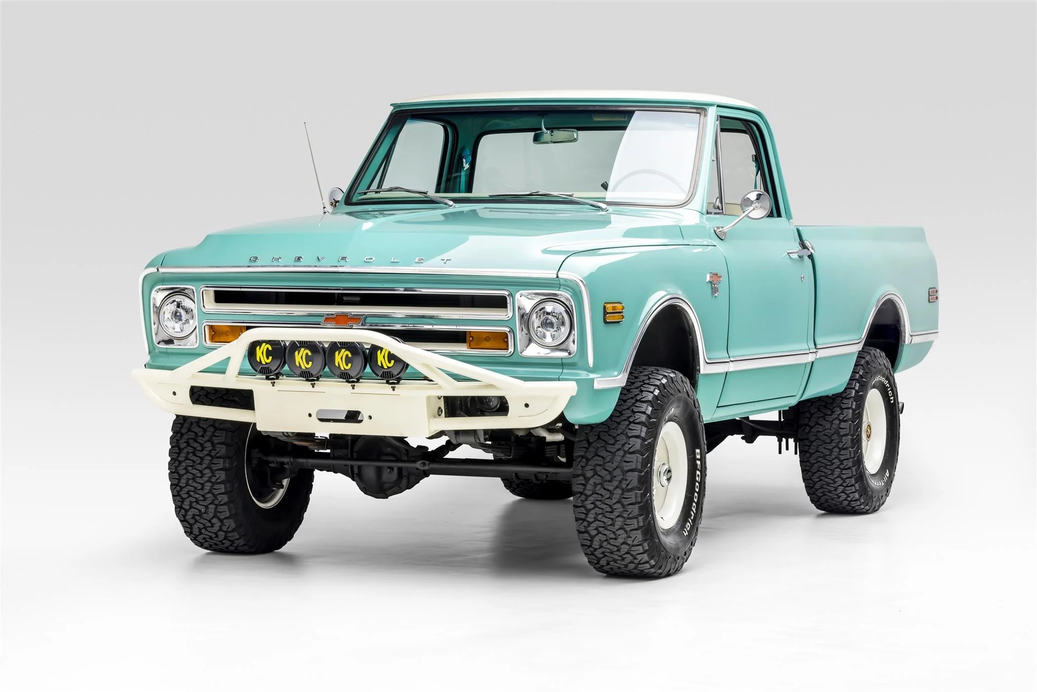 Beautifully detailed vintage Chevrolet pickup truck showcasing our restoration and detailing expertise
